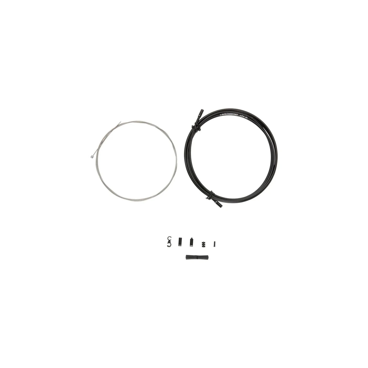 Jagwire 1x Sport Shift Cable Kit SRAM/Shimano, Black (Derailleur Cable & Housing Set) – product view