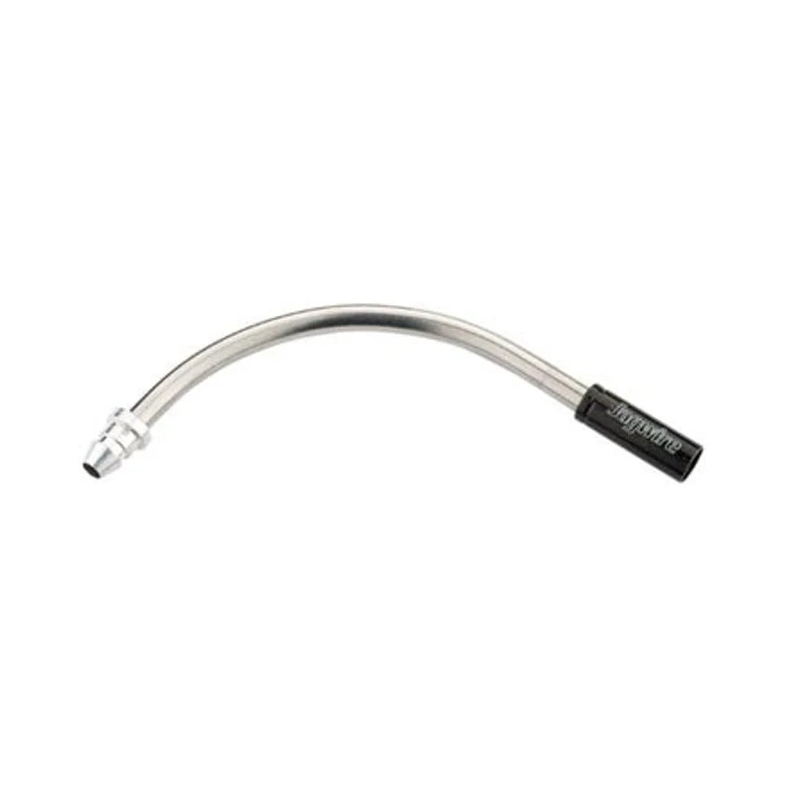 Jagwire Brake Noodles 90 Degree, Silver/Black (Linear Pull Brake Noodle) – studio product photo