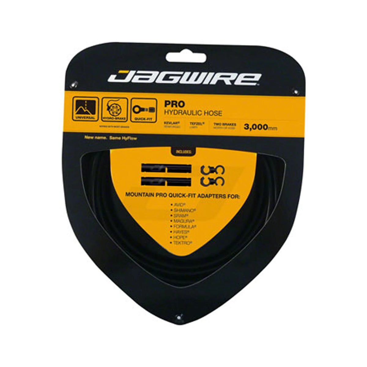 Jagwire Pro Hydraulic Disc Brake Hose Kit 3000mm, Black – detail angle
