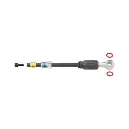Jagwire Sport Mineral Oil Hydraulic Hose Kit for Magura MT, 2000mm, Black (Disc Brake Hose Kit) – close-up detail