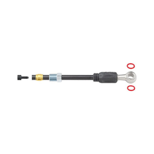 Jagwire Sport Mineral Oil Hydraulic Hose Kit for Magura MT, 2000mm, Black (Disc Brake Hose Kit) – close-up detail