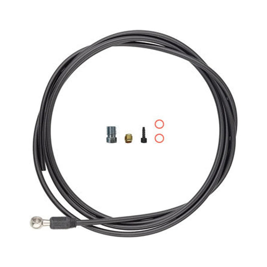 Jagwire Sport Mineral Oil Hydraulic Hose Kit for Magura MT, 2000mm, Black (Disc Brake Hose Kit) – product view
