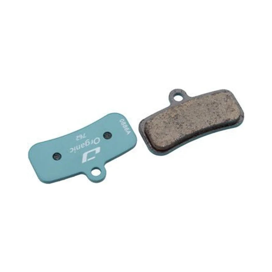 Jagwire Sport Organic Disc Brake Pads - For Shimano Deore XT M8020, Saint M810/M820, and Zee M640 – detail angle