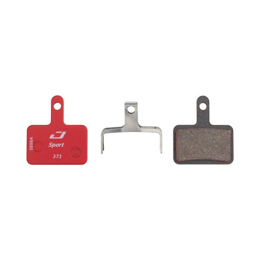 Jagwire Sport Semi-Metallic Disc Brake Pads - For Shimano Acera M3050, Alivio M4050, and Deore M515/M515-LA/M525/T615 – Jagwire Sport Semi-Metallic Disc Brake Pads - For Shimano Acera M3050, Alivio M4050, and Deore M515/M515-LA/M525/T615 (view 2 of 2)