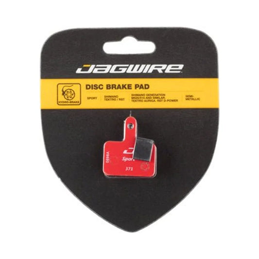 Jagwire Sport Semi-Metallic Disc Brake Pads - For Shimano Acera M3050, Alivio M4050, and Deore M515/M515-LA/M525/T615 – Jagwire Sport Semi-Metallic Disc Brake Pads - For Shimano Acera M3050, Alivio M4050, and Deore M515/M515-LA/M525/T615