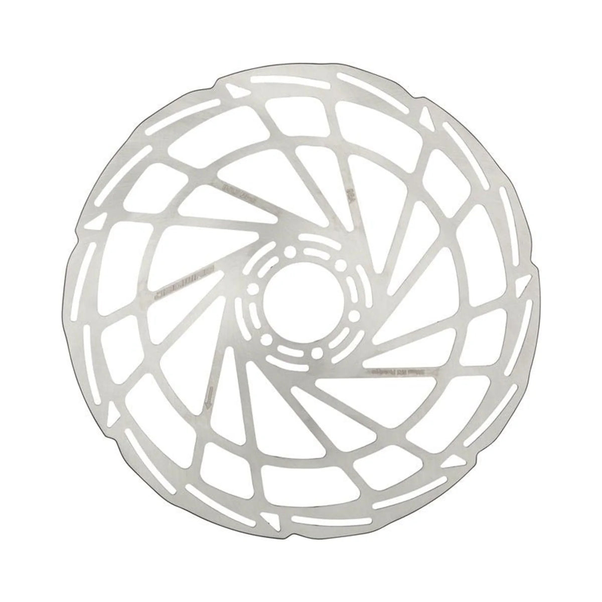 Jagwire Sport SR1 Disc Brake Rotor - 203mm, 6-Bolt, Silver (Bicycle Brake Rotors) – showcase image