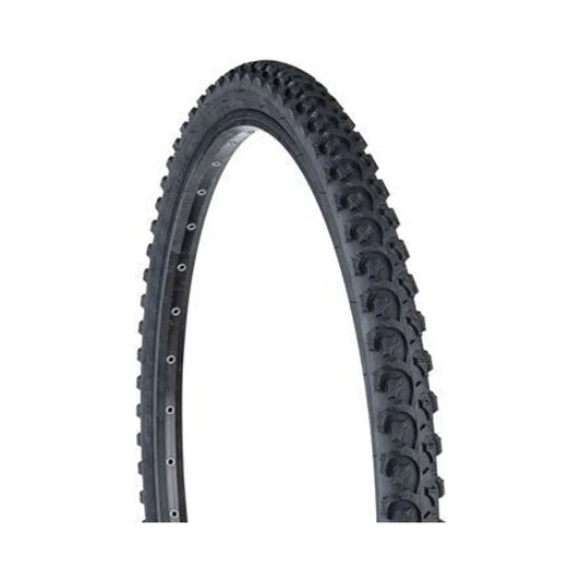 Kenda Alfabite Style K831 Tire - 26 x 2.1, Clincher, Wire, Black, 22tpi (Bicycle Tires) – front profile