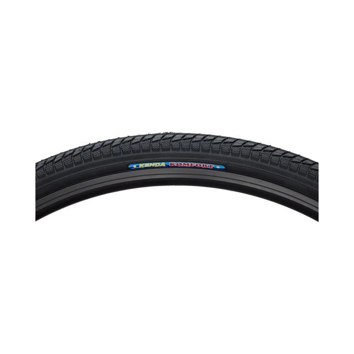 Kenda Komfort Tire - 700 x 40, Clincher, Wire, Black, 60tpi (Bicycle Tires) – front profile