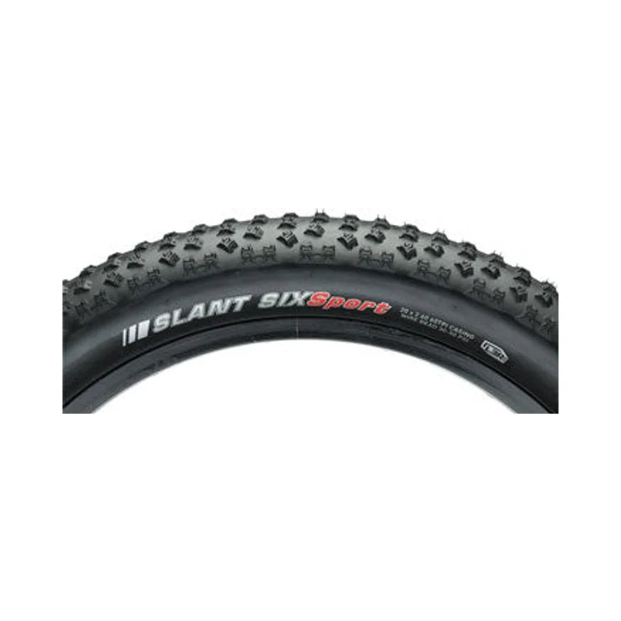 Kenda Slant 6 Tire - 20 x 2.6, Clincher, Wire, Black (Bicycle Tires) – product view