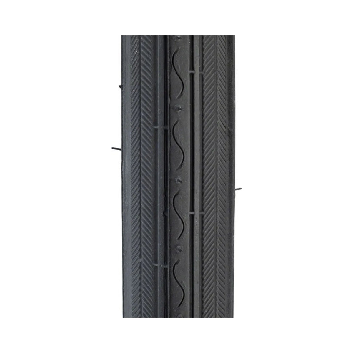 Kenda Street K40 Tire - 26 x 1-3/8, Clincher, Wire, Black, 22tpi (Bicycle Tires) – front profile