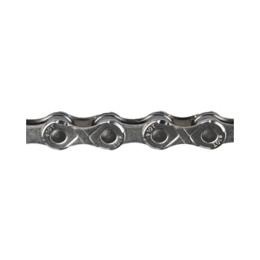 KMC e10 eBike Chain - 10 Speed, 136 Links, Silver (Bicycle Chains) – showcase image