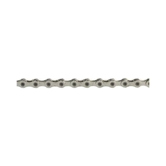 KMC e11 eBike Chain - 11 Speed, 136 Links, Silver (Bicycle Chains) – studio product photo
