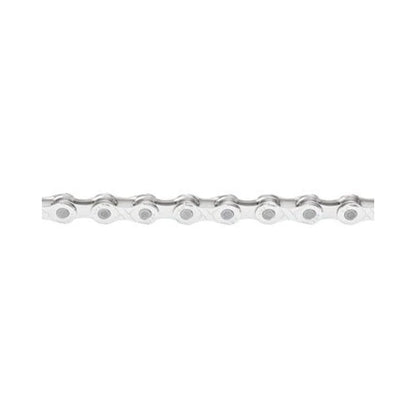 KMC e12 Chain - 12-Speed, 136 Links, Silver (Bicycle Chains) – studio photo