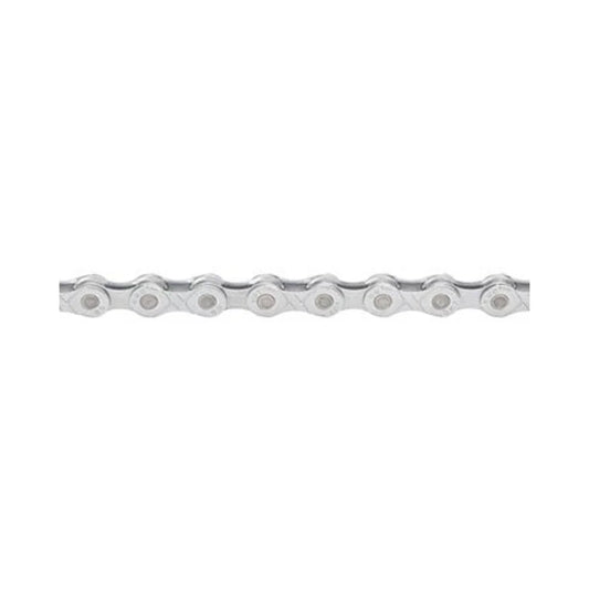 KMC e12 EPT Chain - 12-Speed, 136 Links, Silver (Bicycle Chains) – close-up detail