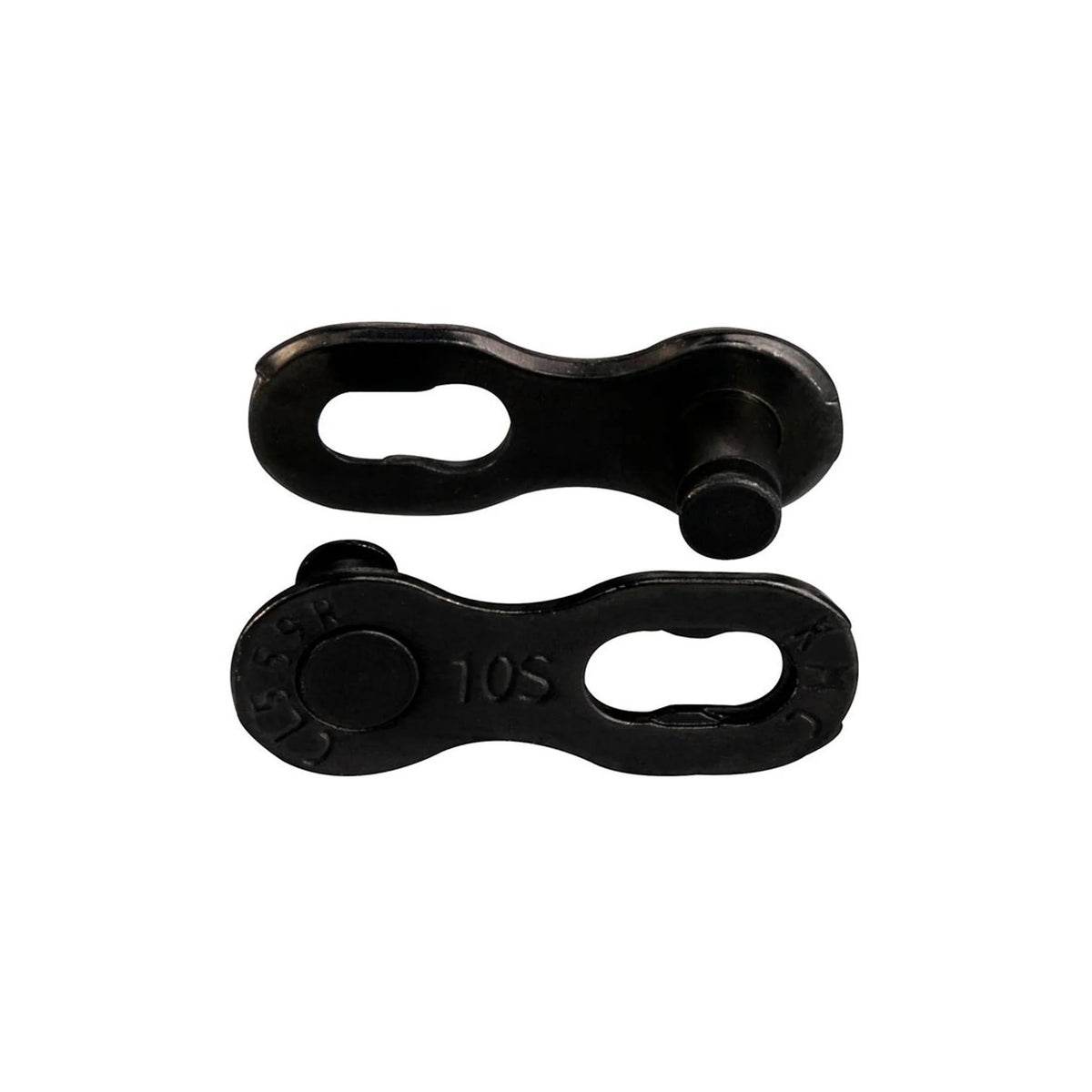 KMC MissingLink-10 DLC Connector - 10-Speed, Black, 2 Pairs/Card (Bicycle Chains) – detail angle