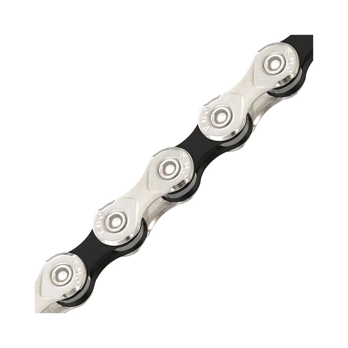 KMC, X10, Chain, 10sp., 116 links, Silver (Bicycle Chains) – studio product photo