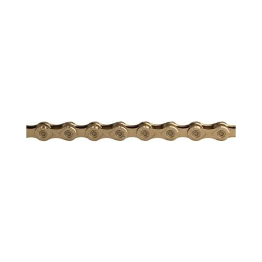 KMC X12 Chain - 12-Speed, 126 Links, Gold (Bicycle Chains) – product view