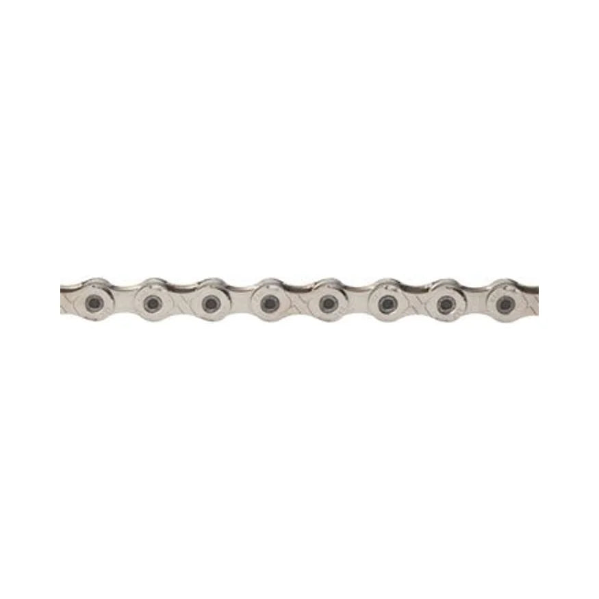 KMC X12 Chain - 12-Speed, 126 Links, Silver (Bicycle Chains) – studio photo