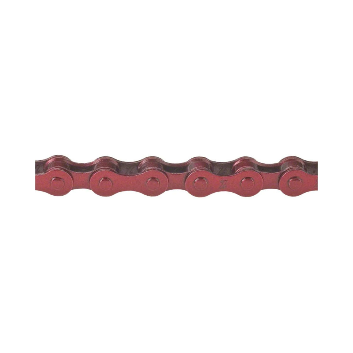KMC Z410 Chain - Single Speed 1/2" x 1/8", 112 Links, Red (Bicycle Chains) – studio product photo
