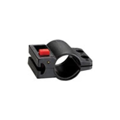 Kryptonite Keeper U-Lock - 4 x 8", Keyed, Black, Includes 4' cable and bracket (Bicycle Locks) – studio photo