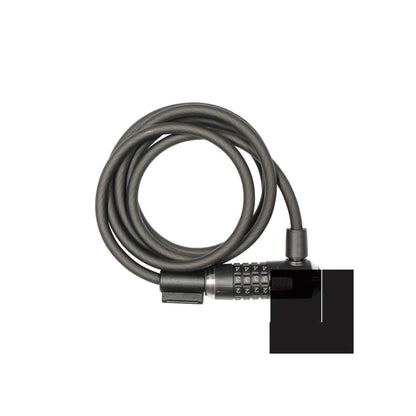 Kryptonite, KryptoFlex 1230, Cable lock, Combination, 12mm, 300cm, 9.8', Black (Bicycle Locks) – close-up detail