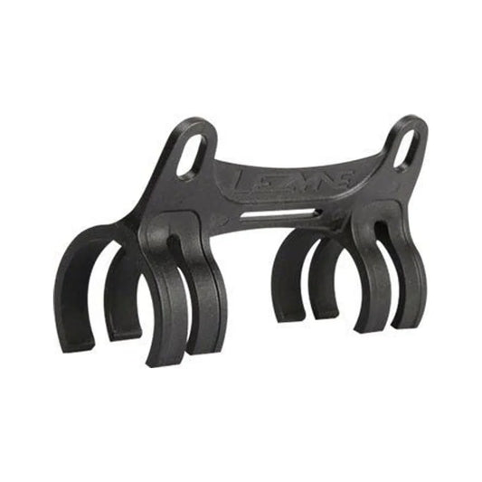 Lezyne Composite Matrix Bracket Mount with Velcro Straps for All HP Pumps, Black (Pump Part) – studio product photo