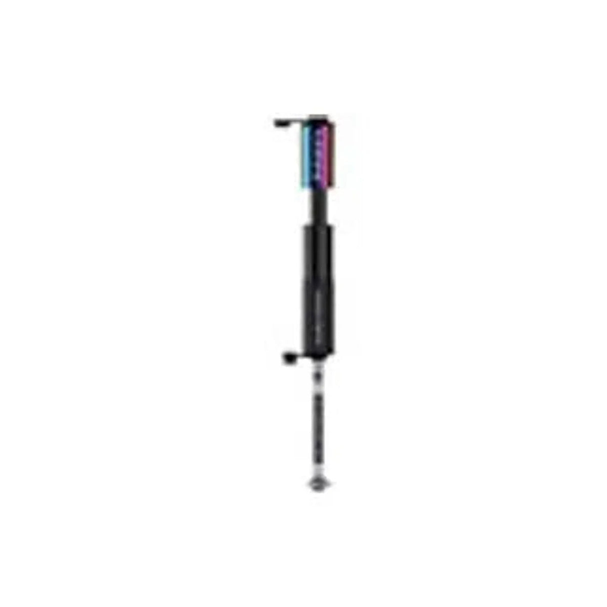 Lezyne Pocket Drive Pro HV Mini Pump - Aluminium, 90psi, Presta/Schrader, With Mount, Neo/Black (Bicycle Pumps) – close-up