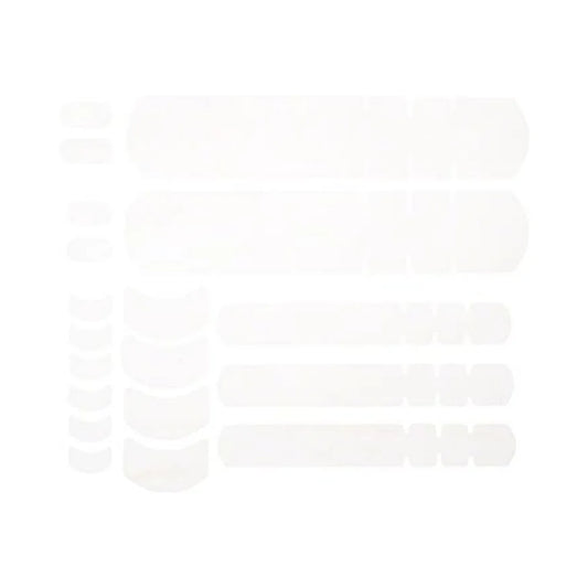 Lizard Skins Adhesive Bike Protection Frame Kit: Clear (Chainstay/Frame Protection) – studio product photo