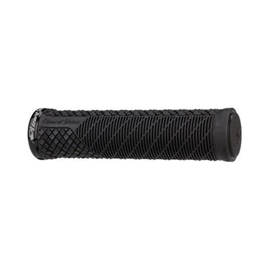 Lizard Skins Charger Evo Grips - Jet Black, Lock-On (Bicycle Handlebar Grips) – product view