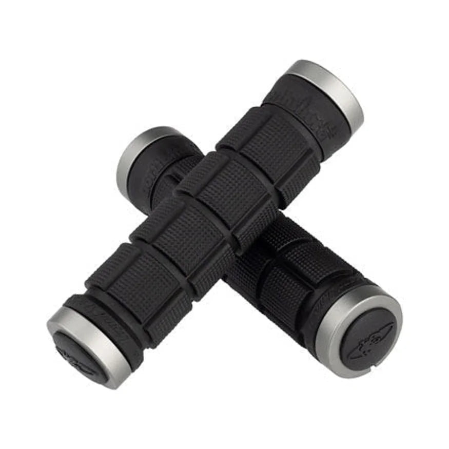 Lizard Skins Northshore Lock On Grips - Black, Lock-On (Bicycle Handlebar Grips) – studio product photo