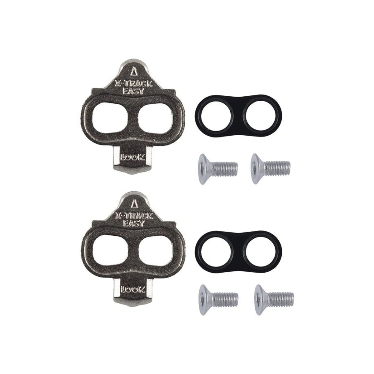LOOK X-TRACK Easy Cleat - Multi-directional Clip Out (Bicycle Cleats) – showcase image