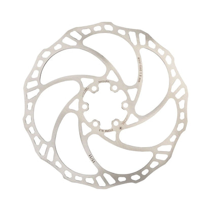Magura Storm SL.2 Disc Brake Rotor - 180mm, 6-Bolt, Silver (Bicycle Brake Rotors) – detail angle