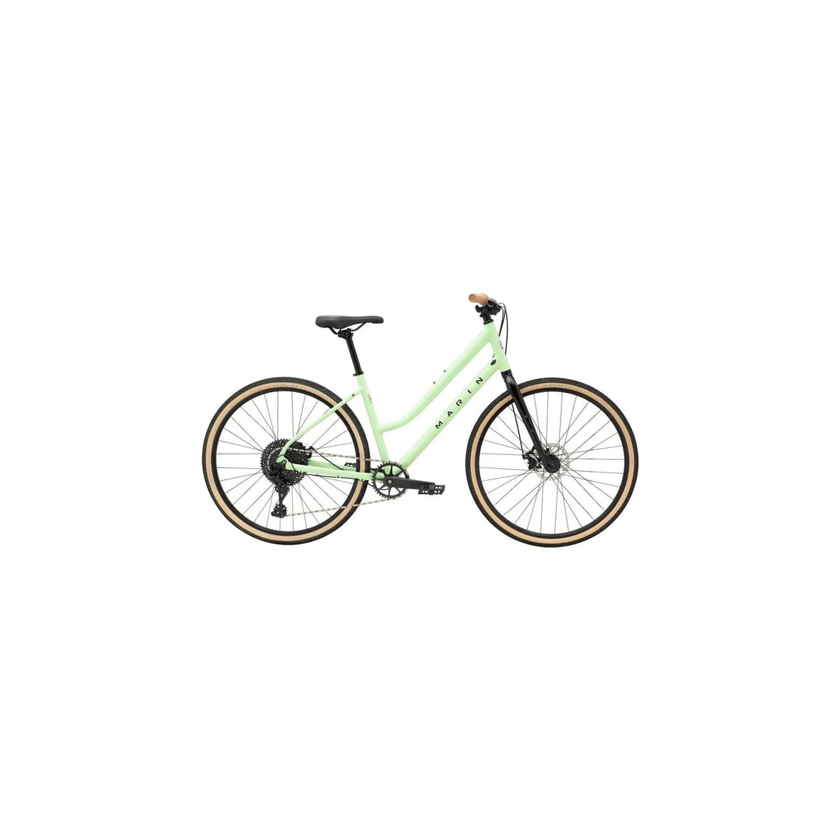 Marin Kentfield 2 ST 700C Hybrid Bicycle – studio photo