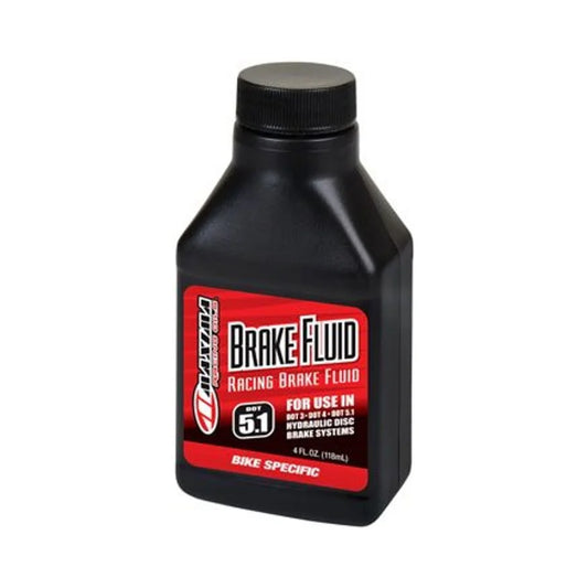 Maxima Racing Oils DOT 5.1 Standard Brake Fluid 4 fl oz, Drip (Disc Brake Fluid) – studio product photo