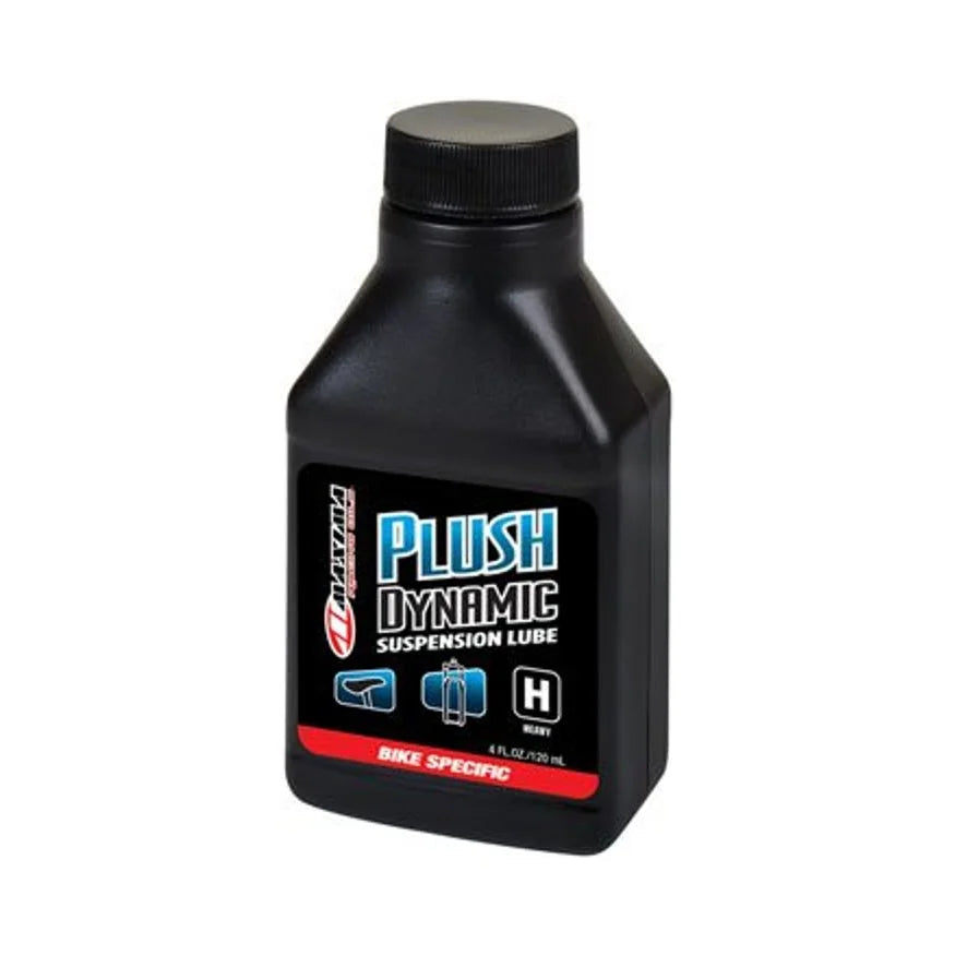 Maxima Racing Oils Plush Dynamic Suspension Lube - 120ml, Heavy (Suspension Oil and Lube) – studio product photo