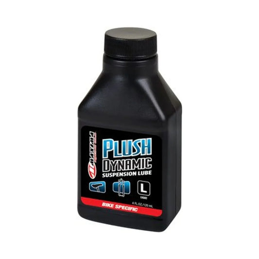 Maxima Racing Oils Plush Dynamic Suspension Lube - 120ml, Light (Suspension Oil and Lube) – studio product photo