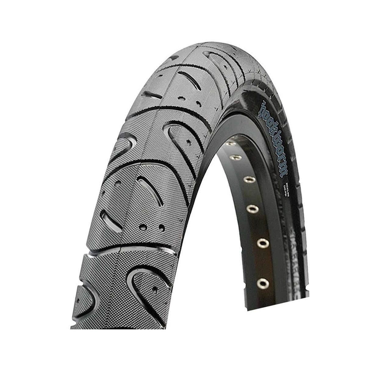 Maxxis, Hookworm, Tire, 20''x1.95, Wire, Clincher, Single, 60TPI, Black (Bicycle Tires) – studio product photo