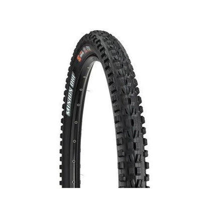 Maxxis Minion DHF Tire - 24 x 2.4, Tubeless, Folding, Black, 3C Maxx Terra, EXO (Bicycle Tires) – detail angle