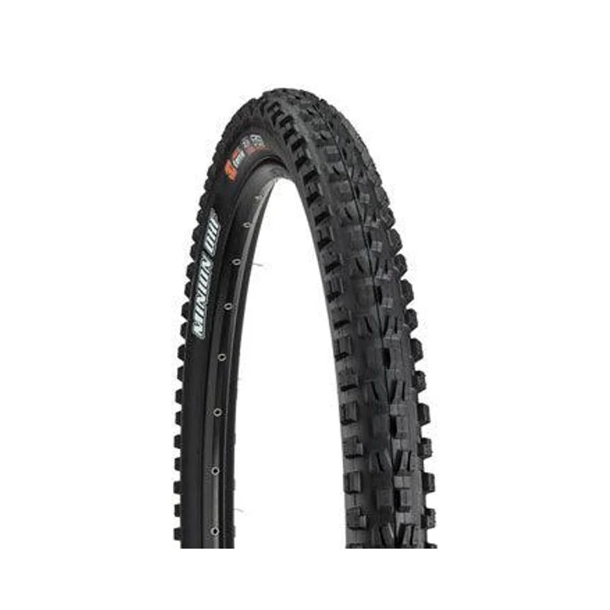 Maxxis Minion DHF Tire - 27.5 x 2.6, Tubeless, Folding, Black, 3C Maxx Terra, EXO (Bicycle Tires) – close-up detail