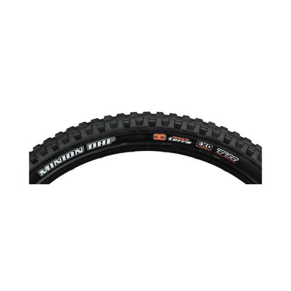 Maxxis Minion DHF Tire - 27.5 x 2.6, Tubeless, Folding, Black, 3C Maxx Terra, EXO (Bicycle Tires) – close-up detail (view 2 of 2)