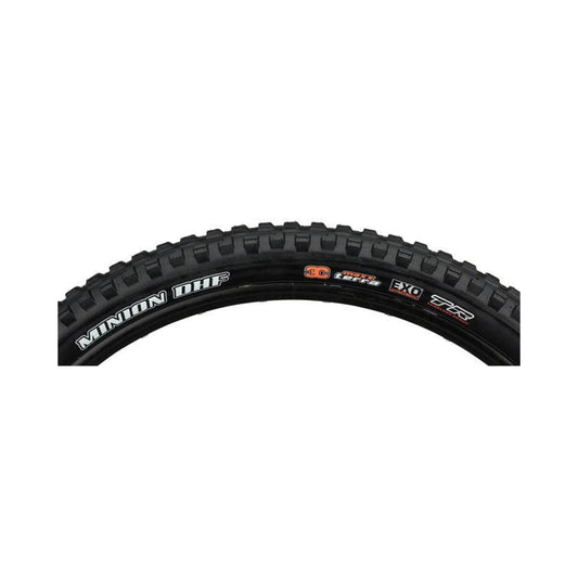 Maxxis Minion DHF Tire - 27.5 x 2.6, Tubeless, Folding, Black, 3C Maxx Terra, EXO (Bicycle Tires) – close-up detail (view 2 of 2)