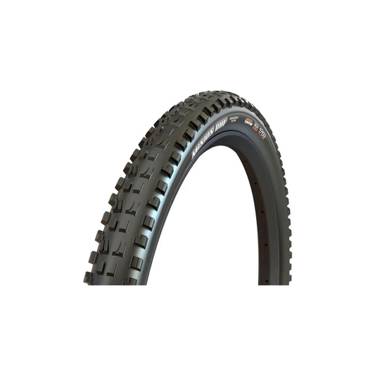 Maxxis Minion DHF Tire - 29 x 2.5, Tubeless, Folding, Black, MaxxTerra, EXO (Bicycle Tires) – front profile