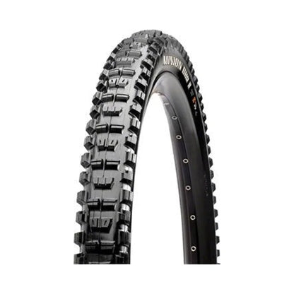 Maxxis Minion DHR II Tire - 27.5 x 2.3, Tubeless, Folding, Black, Dual, EXO (Bicycle Tires) – front profile