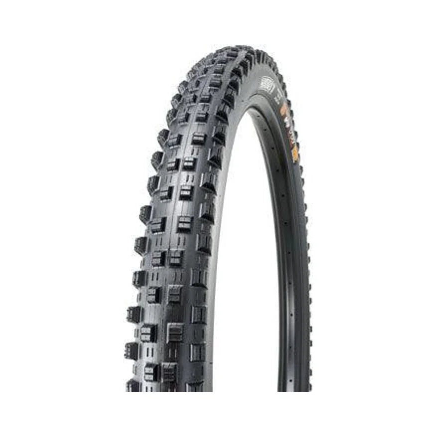 Maxxis Shorty Tire - 27.5 x 2.4, Tubeless, Folding, Black, 3C Grip, DH, Wide Trail (Bicycle Tires) – studio photo