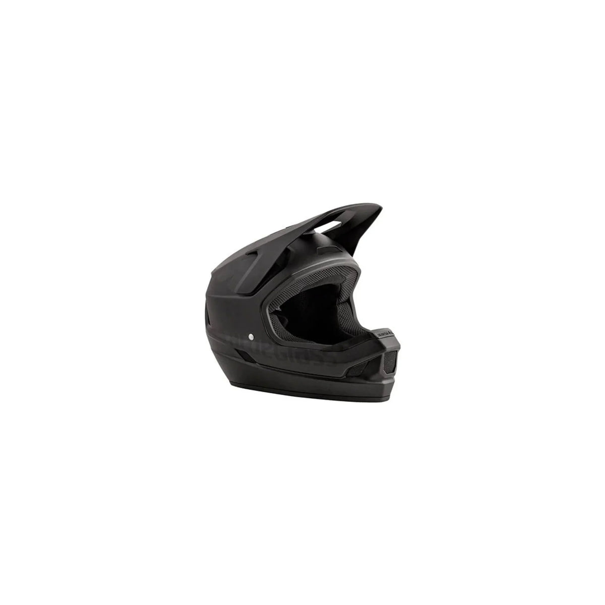 MET Helmets Bluegrass Legit Helmet - Black Texture, Matte (Bicycle Helmets) – front profile