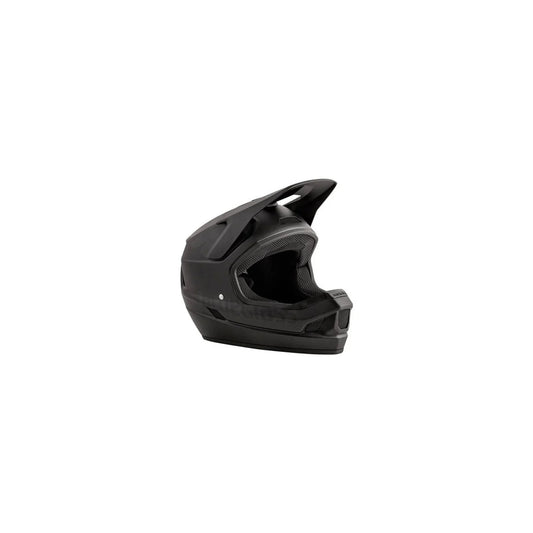 MET Helmets Bluegrass Legit Helmet - Black Texture, Matte (Bicycle Helmets) – front profile