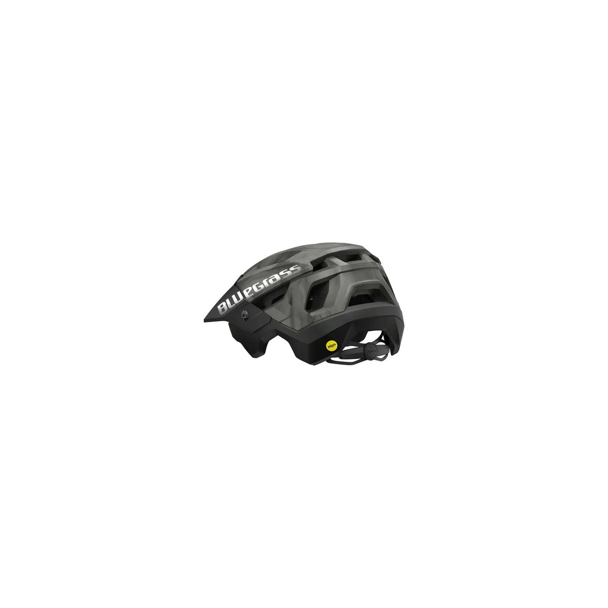 MET Helmets Bluegrass Rogue Core MIPS Helmet - Titanium Tie-Dye, Matte (Bicycle Helmets) – front profile