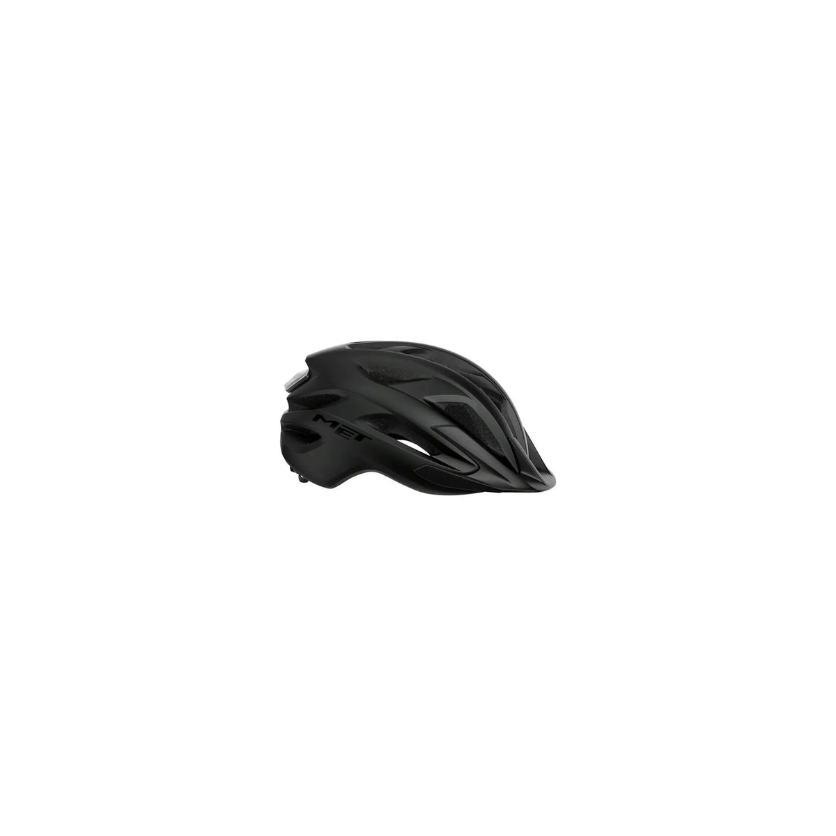 MET Helmets MET Crossover MIPS Helmet - Black, One Size (Bicycle Helmets) – close-up detail
