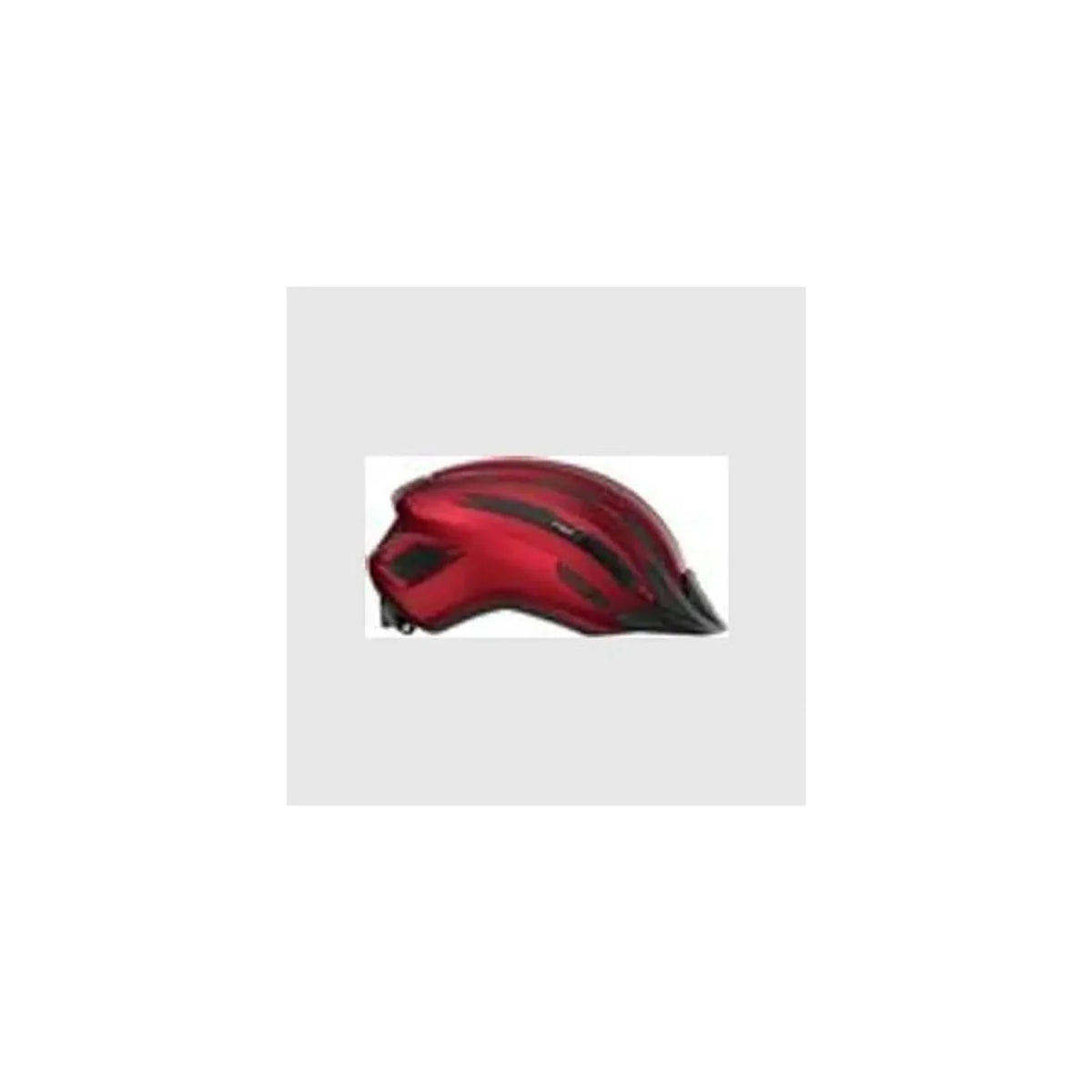 MET Helmets MET Downtown MIPS Helmet - Red, Glossy (Bicycle Helmets) – detail angle