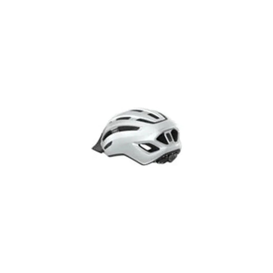 MET Helmets MET Downtown MIPS Helmet - White, Glossy (Bicycle Helmets) – front profile